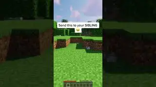 Minecraft: SEND this to your SIBLING 🤣