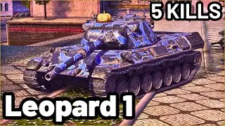 Leopard 1 | 8.2K DAMAGE | 5 KILLS | WOT Blitz Pro Replays