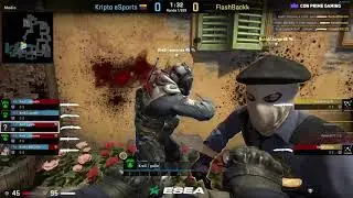 CSGO:ESA | Kripto Esports vs FlashBackk - Intento de casteo by ROOB ft. @GeXero