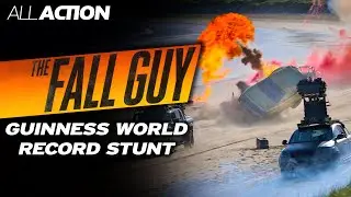 The Fall Guy (2024) World Record Car Stunt (Behind The Scenes) | All Action