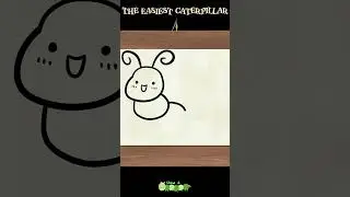 Easiest Caterpilar #drawing #art #easydrawing #tutorial #howtodraw #draw #drawingtutorial