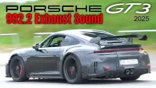 New 2025 Porsche 911 GT3 Facelift Exhaust Sound