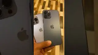 Apple iPhone 13 Pro 🆚 iPhone 12 Pro Max #Shorts #ShortsVideo #YouTubeShorts