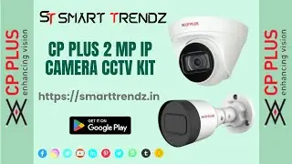 CP Plus 2 MP IP Camera CCTV Kit