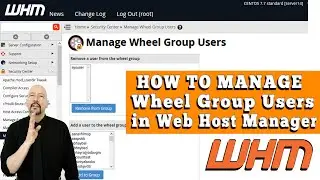 HOW TO MANAGE WHEEL GROUP USERS IN WHM? [EASY GUIDE]☑️