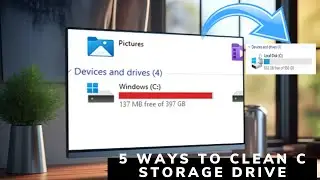 5 basic ways to clean up your C storage drive. Regularly to speed up your computer