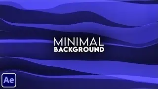 ✅Minimal Background Animation in After Effects - After Effects Tutorial