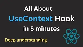 useContext Hook in React JS in 5 Minutes | React Context API