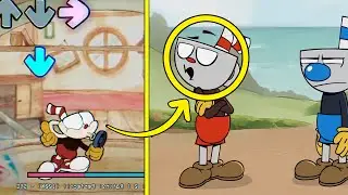 References In FNF VS FUNKHEAD | Cuphead Leaked Mod | Funk Head, Cup head, Mugman