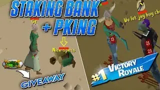 ALORA : STAKING & PKing Targets *BANK WAS MADE* : Commentary #9 (HUGE GIVEAWAY!!!)