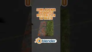 Tutorial Asignar Diferentes Materiales en Blender 