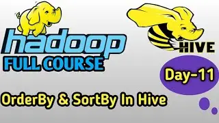 Order By and Sort By in Hive || Order By Vs Sort By || difference between orderby and sortby