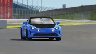 Renault Alpine A110 R (FB6) Top Gear Testing