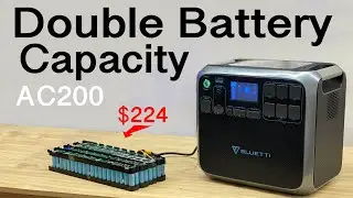 Double the Battery Capacity of your Bluetti AC200 for $224