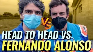 Head to Head Against Fernando Alonso [Go-kart race] [Satisfying day] [Oculus]