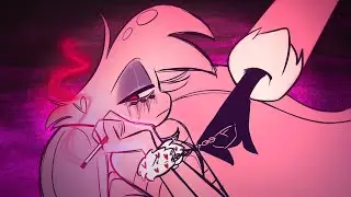 SPIDER IN A MOTH'S WEB - FT. ANGELDUST + VALENTINO (Hazbin Hotel Comic Dub)