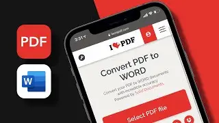 How To Convert PDF To Word & Reversed On iPhone Without Using Any App iOS 15