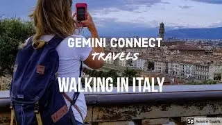 Italy Walking Tour - A Traveler Walks Through Italy