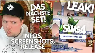 LEAK! 🔥 Set Nr. 4: Infos, Bilder, Release zum Die Sims 4 Innenhof-Oase-Set