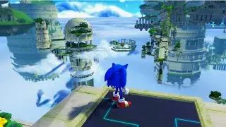 Sonic Frontiers Cyberspace Levels in a Nutshell