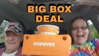 Popeyes BIG BOX Deal Review #foodreview #fastfood #popeyes #friedchicken #fastfoodreview