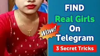 How to find girls on Telegram 2023 | How to get girls on telegram | Telegram dating bot.