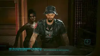 Panam slaps V's butt - Cyberpunk 2077