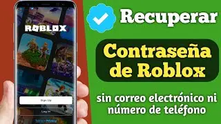 RECUPERA TU CONTRASEÑA DE ROBLOX (2024)