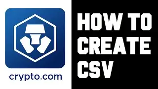 Crypto.com How To Create CSV File of Your Transactions - Crypto.com CSV File Tax Help Guide