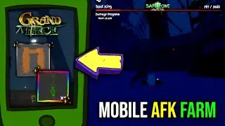 [GPO] How To AFK Farm SOUL KING (Rockstar) in Mobile 🎸💀✨