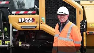 Customer Testimonial: Cat® AP555 Asphalt Paver (Taydal Surfacing LTD, London, UK)