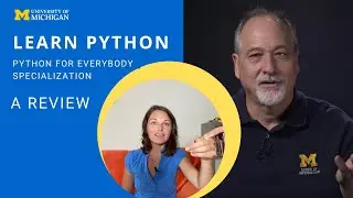 Learn Python - Courseras Python for Everybody Specialization