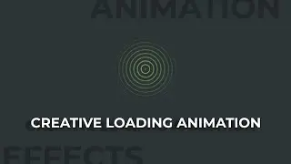 How to Create Amazing Loading Animation Using HTML and CSS