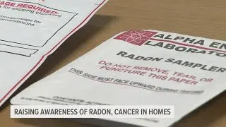 Iowa woman raises awareness of radon, cancer found in homes