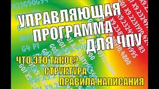 Что такое управляющая программа для фрезерного станка с ЧПУ. Структура, правила написания #cnc