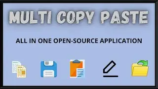 Best tool to increase your productivity!!! Multi Copy Paste