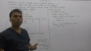 Difference Between Mutable And Immutable Objects In Java |Part120| Core Java By Java Professional