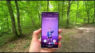 Samsung Galaxy S23 Ultra Deep Forest Incoming Call