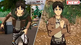 Fortnite EREN YEAGER Skin Gameplay! (Season 2 Battle Pass Outfit)