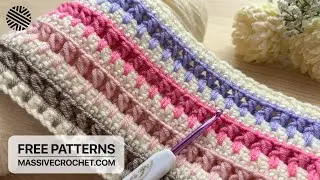 Crochet a Marvel! ✅ Very Easy & Unique Baby Blanket Pattern for Beginners