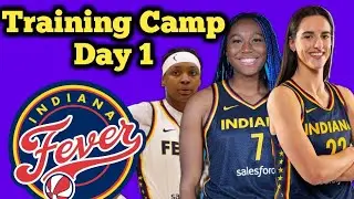 Caitlin Clark, Aliyah Boston Meet Indiana Fever Players at Training Camp Day One & start to gel.