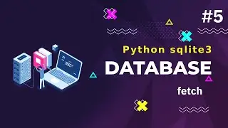 5- كورس قواعد البيانات بالبايثون python sqlite3 | fetchall - fetchmany - fetchone