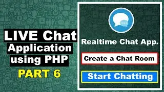 How to create a live chat application using PHP 6, live chat in php source code