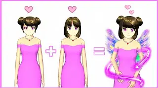 Tutorial : How To Combine Two Hairstyles For Girl • Sakura School Simulator