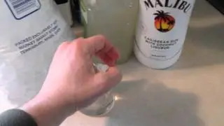 Tropical Malibu Rum and Limeaide Cocktail Drink Recipe