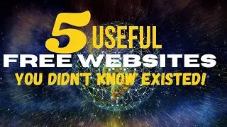 WOOW!! | 5 Useful FREE WEBSITES You Didn't Know Existed! 2023