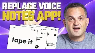 Record Ideas with the iPhone Tapeit App