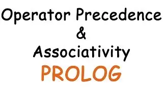 Operator Precedence and Associativity in PROLOG