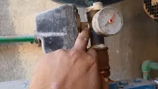 #لو موتور الميه شغال على طول وما بيفصلش ( اليك الحل ) fix water pump pressure switch problem