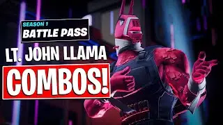 Combos for LT. JOHN LLAMA | CH3 S1 Battle Pass (Fortnite Battle Royale)